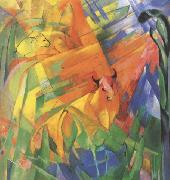 Franz Marc, Animals in Landscape (mk34)